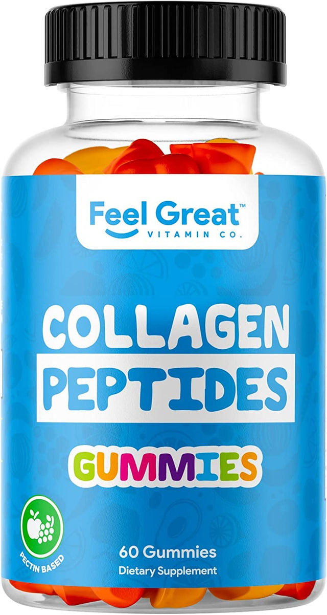 Collagen Gummies with Biotin, Vitamin C and E, Zinc | Supports Hair Growth Healthy Skin, Nails & Provides Joint Support | Collagen Peptide Supplement Gummies