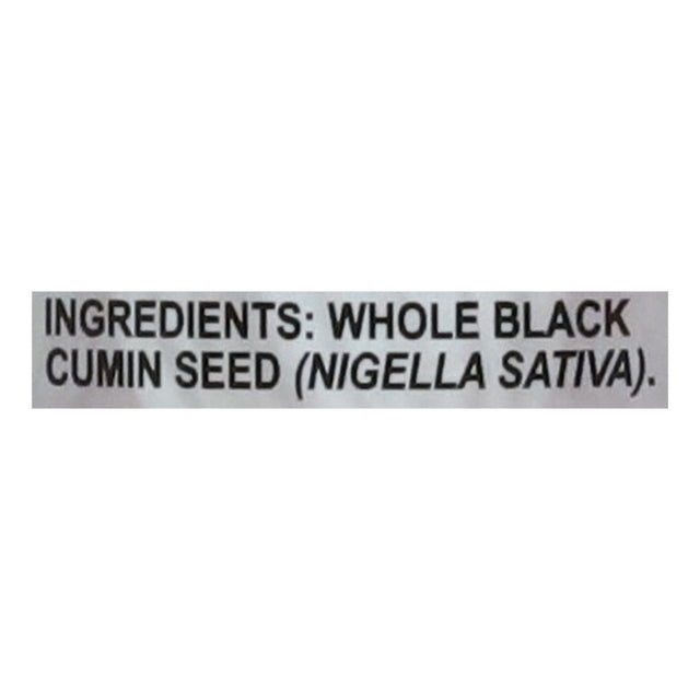 Amazing Herbs Black Whole Seed Jar, 4 Fluid Ounce