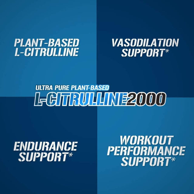 Evlution L-Citrulline2000 Nitric Oxide Supplement for Men Nutrition High Strength L Citrulline Capsules for Enhanced Muscle Strength Recovery and Intense Pumps - Plant Based Nitric Oxide Booster