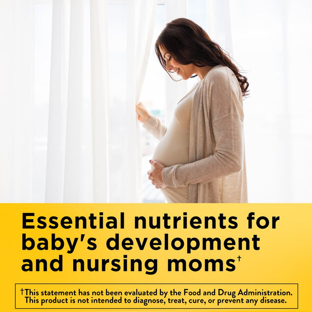 Nature Made Postnatal Multivitamin + DHA 200Mg, Postnatal Vitamins for Breastfeeding Moms, 60 Ct