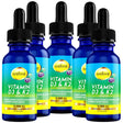 Liquid Vitamin D3 K2 Drops with MCT Oil 5000 IU - Vegan, No Taste, No Odor, Soy-Free, Non-Gmo, 1000 IU per Drop, Boosts Energy Levels & Immune System, Supports Heart & Bones Health