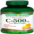 Nature'S Bounty Vitamin C 500 Mg with Rose Hips Chewable Tablets, Orange Flavor 90 Ea (Pack of 3)