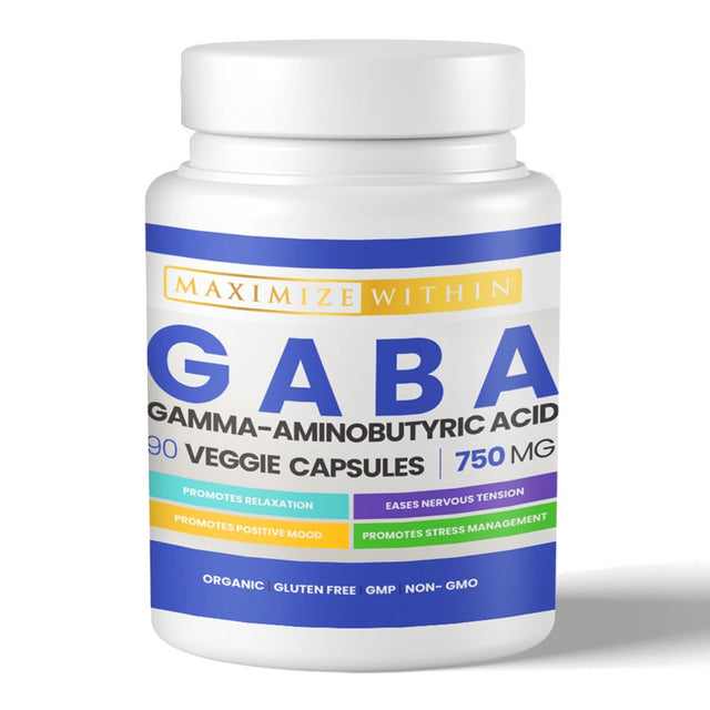 Maximize within GABA (Gamma-Aminobutyric Acid) 750Mg 60 Count