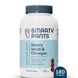 Smartypants Men'S Multi & Omega 3 Fish Oil Gummy Vitamins with D3, C & B12 - 180 Ct