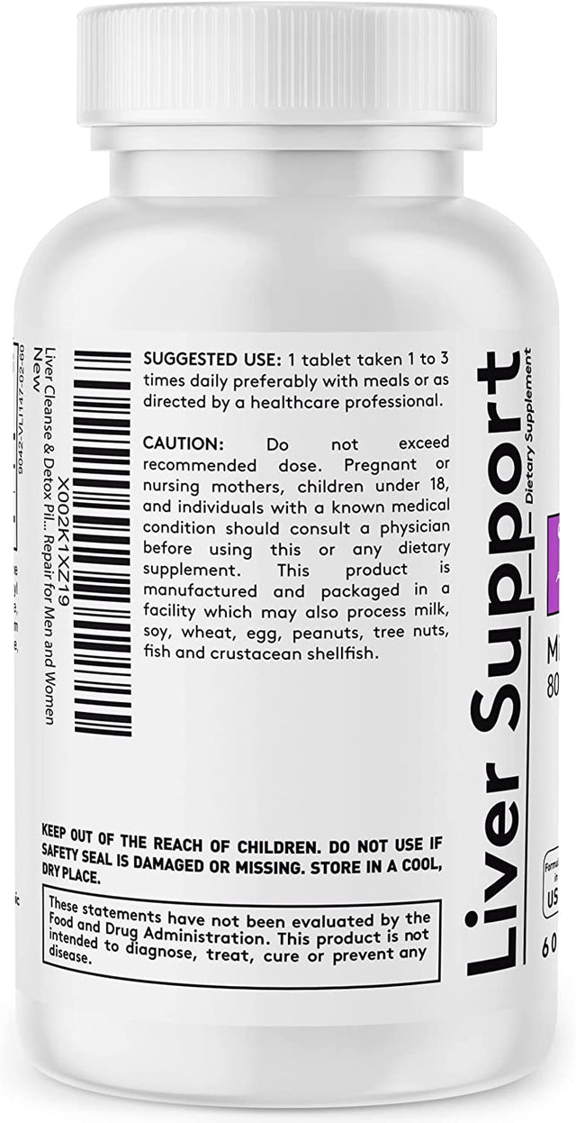 Youth & Tonic Liver and Kidney Detox Support | Flush Out Residual Metabolic Waste Excess Water to Cleanse Refresh Repair & Maintain a Good Health