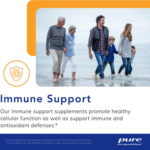 Pure Encapsulations - Puredefense with NAC - Enhances First-Line Immune Defense and Upper Respiratory Health - 120 Capsules