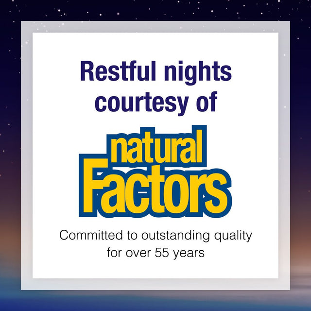 Stress-Relax Chewable Tranquil Sleep by Natural Factors, Tropical Fruit Flavor, 120 Tablets