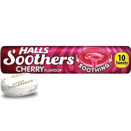 Halls Soothers Cherry Flavour 10S - (Pack of 20)