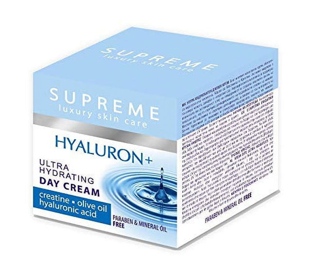 Hyaluronic Acid Day Cream Re32With Creatine Ultra Hydrating Antiwrinkle Paraben Mineral Oil Free 50Ml 166 Floz