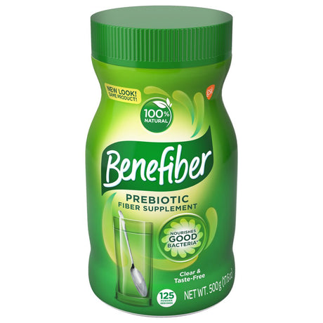 Benefiber Daily Prebiotic Fiber Powder for Digestive Health, 17.6 Oz