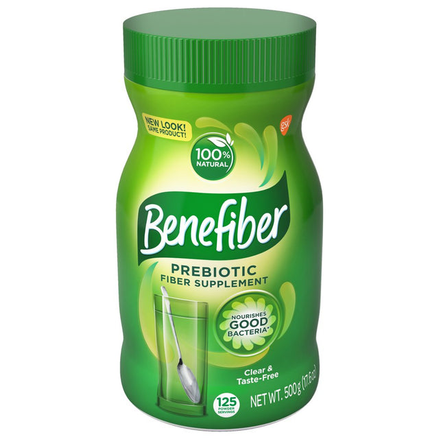 Benefiber Daily Prebiotic Fiber Powder for Digestive Health, 17.6 Oz