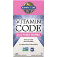 Garden of Life Vitamin Code 50 & Wiser Women'S Multi, 240 Capsules