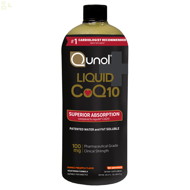 Qunol Liquid Coq10 100 Mg., 30.4 Ounces