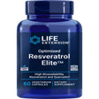 Life Extension Optimized Resveratrol Elite™ - Live a Long, Healthy Life with Trans-Resveratrol & Quercetin - Gluten-Free, Non-Gmo - 60 Vegetarian Capsules (2-Month Supply)