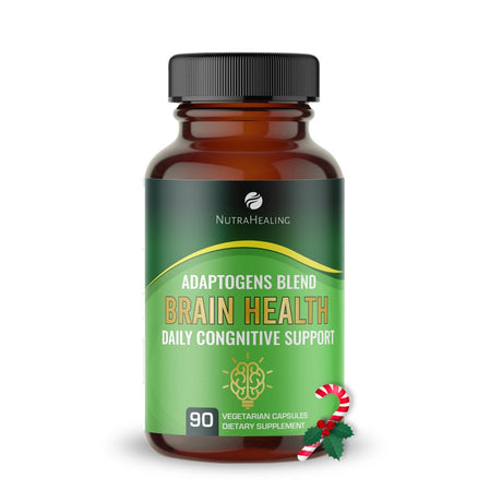 Brain Health Supplement – Focus & Memory Booster - Mental Protection- Nootropic Adaptogen Blend