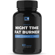 Night Time Weight Loss Pills to Reduce Belly Fat | Melatonin Sleep Aid | Appetite Suppressant & Fat Burner by Nobi Nutrition