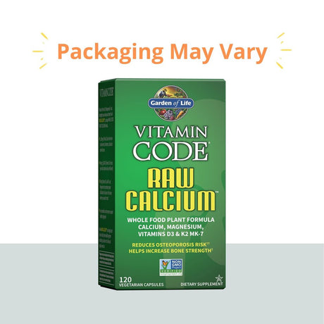 Garden of Life, Vitamin Code Raw Calcium 120 Vegcaps