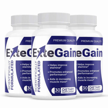 Extegain Testosterone Booster Male E Nhancement-3 Pack ( 30 Capsule )