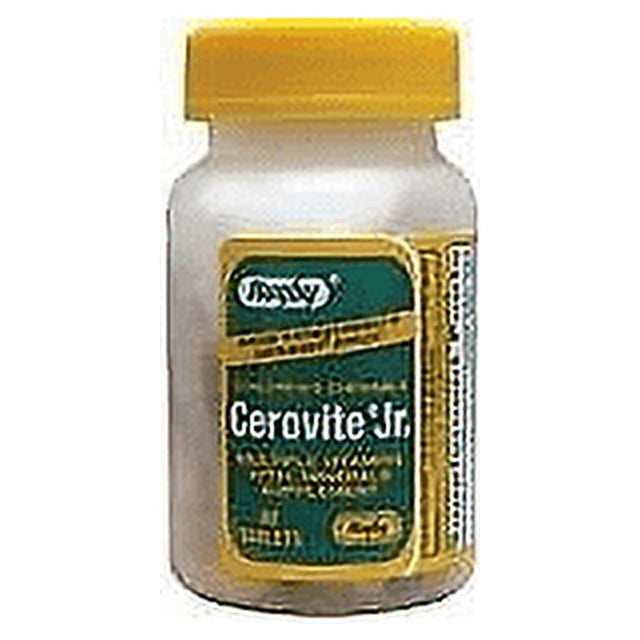 Rugby Cerovite Jr. Multiple Vitamin with Mineral Supplement Tablets, 60 Count