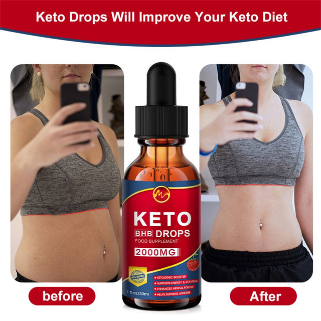 Minch Keto Drops 30Ml- Fat Burn & Appetite Suppressant- 2000MG Diet Supplement