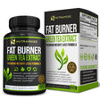 Green Tea Extract Belly Fat Burner Supplement with EGCG Appetite Suppressant 60 Capsules