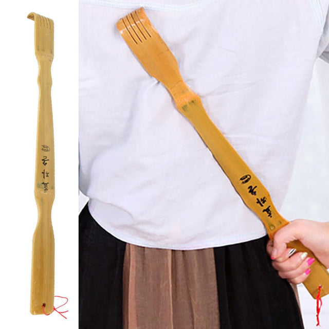 Long Bamboo Back Scratcher Ask for Help Scratchers Tickle Freely