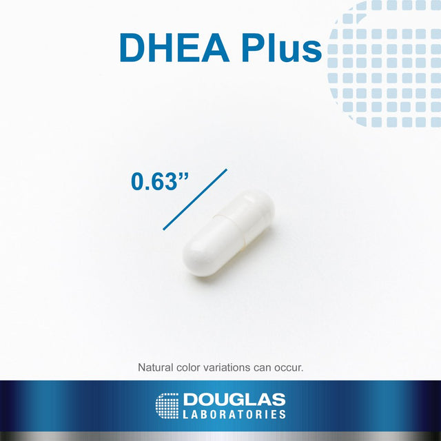 Douglas Laboratories DHEA plus | 25 Mg DHEA plus Pregnenolone to Support Immune Health, Brain, Bones, Energy Metabolism, and Blood Lipid Metabolism* | 100 Capsules