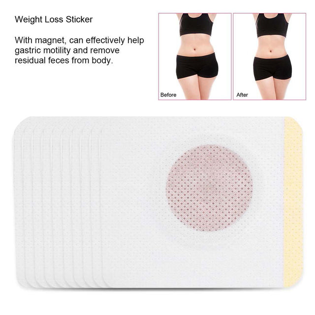 YLSHRF Weight Loss Patch,Chinese Medicine Slimming Fat Burning Abdominal Fat Away Sticker Magnets Weight Loss Sticker,Slimming Patch