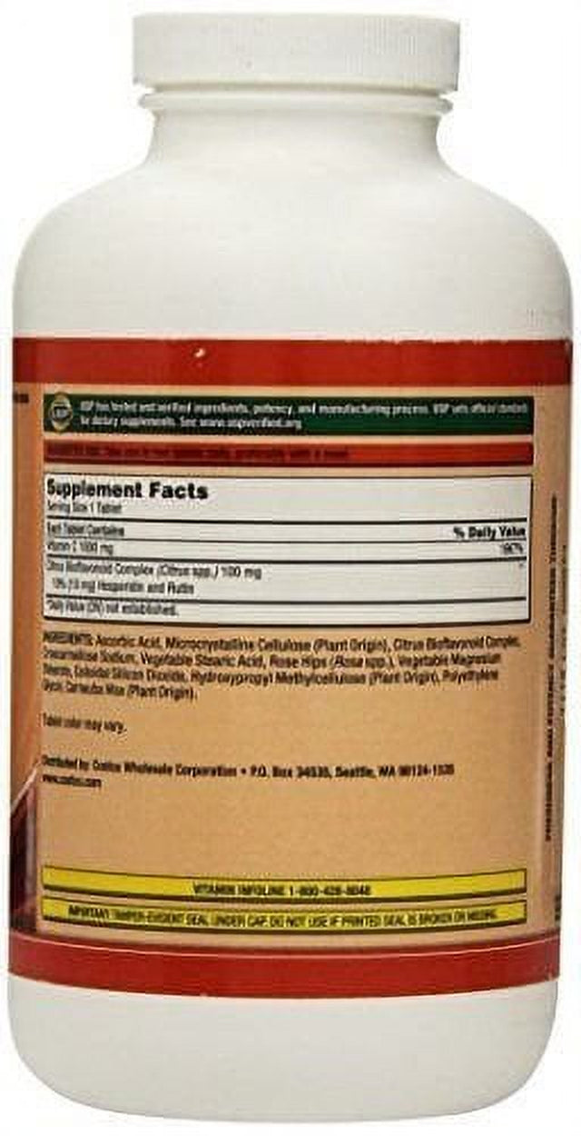 Kirkland Signature Vitamin C 1000 Mg with Rose Hips - 500 Tablet