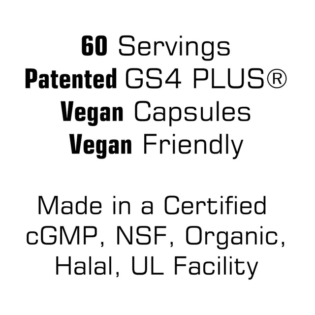 GLYCODRIN - Powerful GDA, Glucose Disposal & Nutrient Partitioner Agent with GS4 Plus; 120 V Caps (60 Servings)