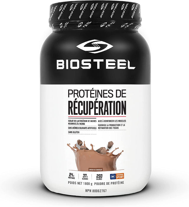 BIOSTEEL Recovery Protein plus Chocolate, 1800 GR