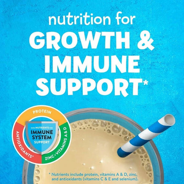 Pediasure Grow & Gain Nutritional Shake with Immune Support, Banana, 8 Fl Oz Bottle (6 Count)