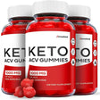 (3 Pack) Nano Slim X Keto ACV Gummies - Supplement for Weight Loss - Energy & Focus Boosting Dietary Supplements for Weight Management & Metabolism - Fat Burn - 180 Gummies