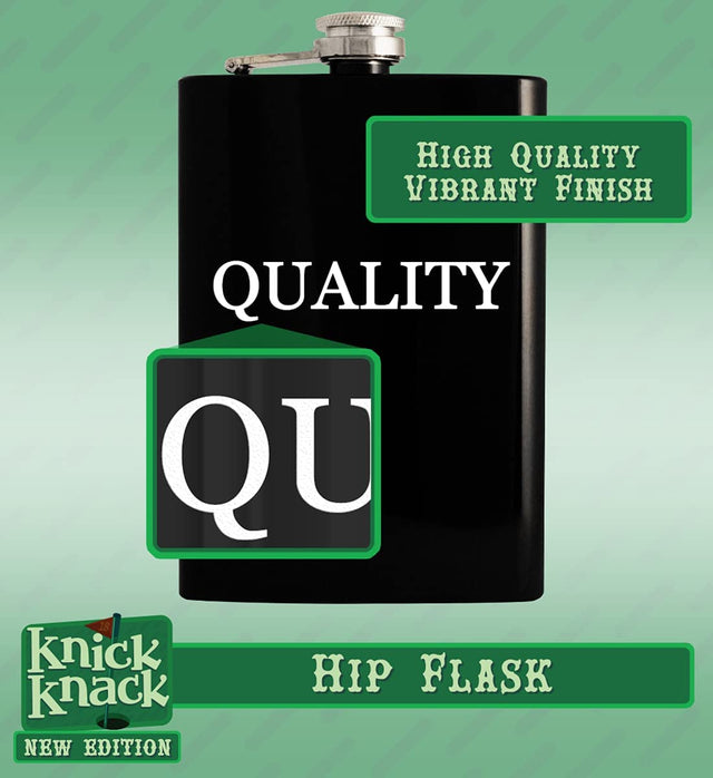 World'S Okayest Gas Usage Meter Clerk - 8Oz Hip Drinking Alcohol Flask