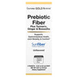 California Gold Nutrition Prebiotic Fiber plus Turmeric, Ginger, & Boswellia, 3 Packets, 0.22 Oz (6.3 G) Each