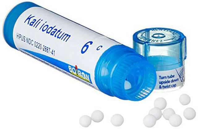 Boiron Kali Iodatum 6C (Pack of 5), Homeopathic Medicine for Colds