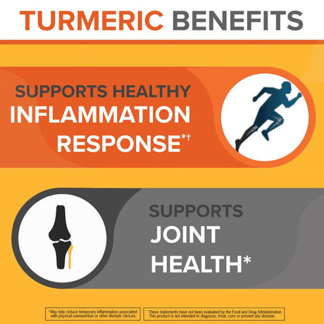 Qunol Turmeric Curcumin Capsules, 1000Mg, Ultra High Absorption, Joint Support Supplement, 30 Count