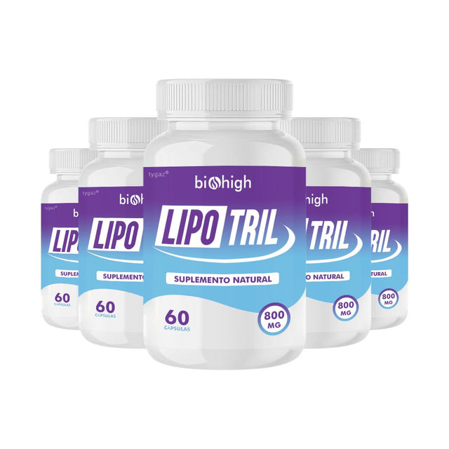 Lipotril Suplemento Natural - 5 Pack