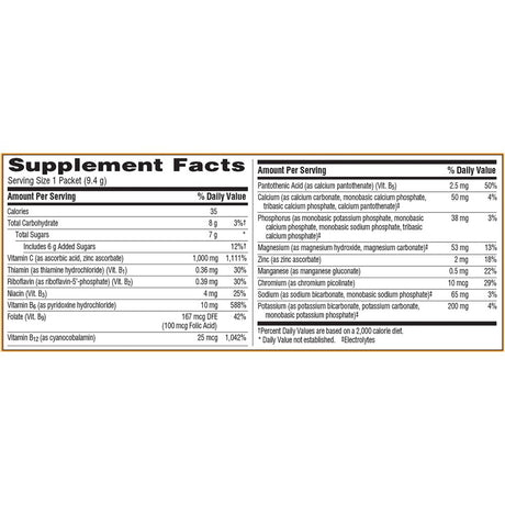 Emergen-C Vitamin C Supplement Powder for Immune Support, Tangerine, 30 Ct