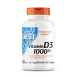 Doctor'S Best Vitamin D3 1000IU, Non-Gmo, Gluten Free, Soy Free, Regulates Immune Function, Supports Healthy Bones, 180 Softgels