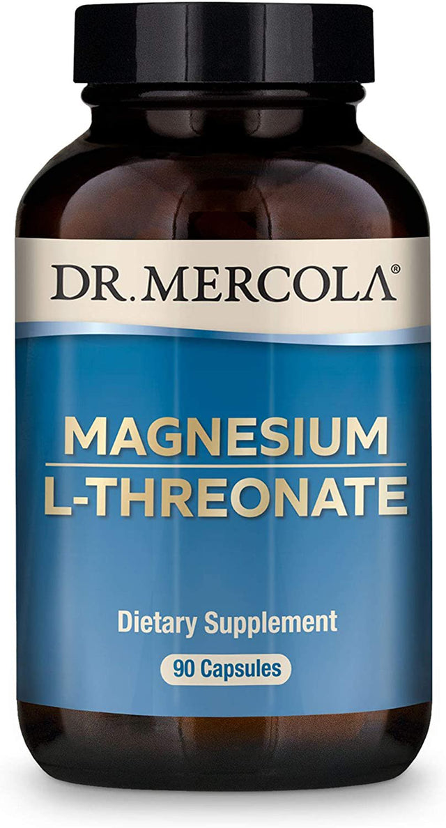 Dr. Mercola, Magnesium L-Threonate, 2,000 Mg per Serving, 30 Servings (90 Capsules)