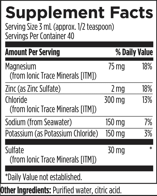 Designs for Health Kto-Electropure Electrolyte Liquid - Keto Electrolytes Supplement - Hydration Drink Mix with Magnesium, Potassium and Sodium - Non-Gmo + Sugar Free (40 Servings / 4.1Oz)