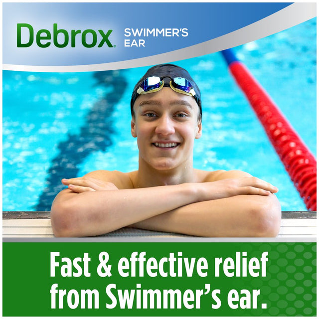 Debrox Swimmer’S Ear Drops, Ear Drying Drops for Adults and Kids, 1 Fl Oz