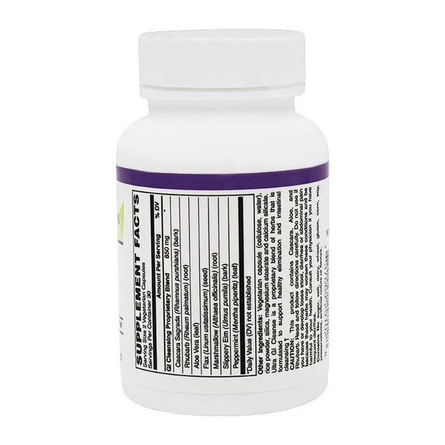 Ultra GI Cleanse Capsules by Bariatricpal - Supports Colon Health and Elimination