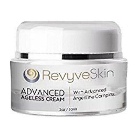 Revyve Skin- Advanced Ageless Cream- Premium Formula with Argeriline Complex to Lock in Moisture and Reduce Wrinkles