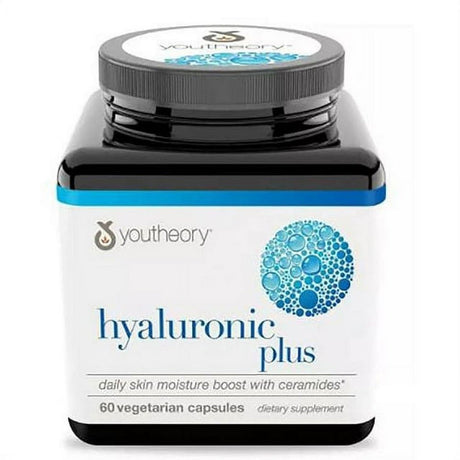 Youtheory Hyaluronic Plus, 60 Vegetarian Capsules