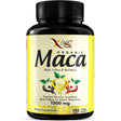 X Gold Health Organic Maca Root Powder Capsules Black, Yellow & Red Maca Pills 1500 Mg, 150 Count