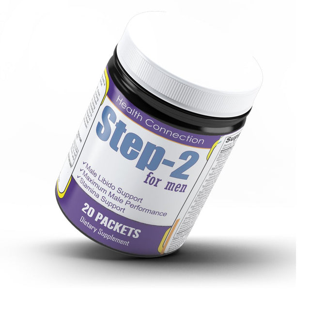 Step 2 Testosterone Booster for Men, Workout Supplement, Increase Strength & Energy 120 Capsules by Celebrity Lifestyle