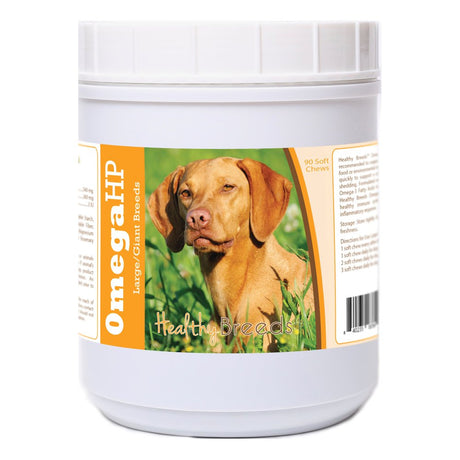 Healthy Breeds Vizsla Omega HP Fatty Acid Skin and Coat Support Soft Chews