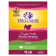 Wellness Complete Health Natural Dry Small Breed Dog Food, Turkey & Oatmeal, 12-Pound Bag